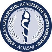 AOASM (American Osteopathic Academy of Sports Medicine) logo