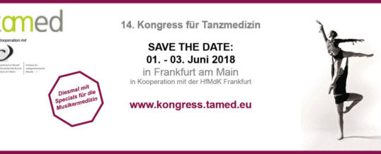 Call for Abstracts > The German Association for Dance Medicine (tamed)